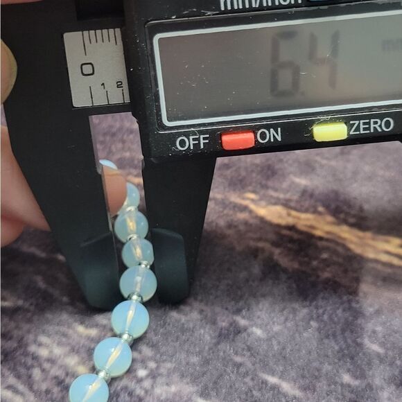 Set of 3 Opalite Beaded Stretch Bracelets - Picture 11 of 13